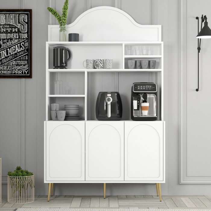 Hanah Home Lyon 120 Blanco y Oro